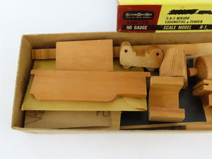 HO StromBecKer Wooden Kit #R-1 Undecorated 2-8-2 Mikado Steam - STATIC MODEL