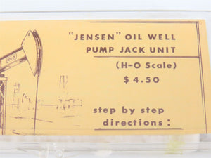 HO 1/87 Scale Rollin's House Miniatures Kit #302 Jenson Oil Well Pump Jack Unit