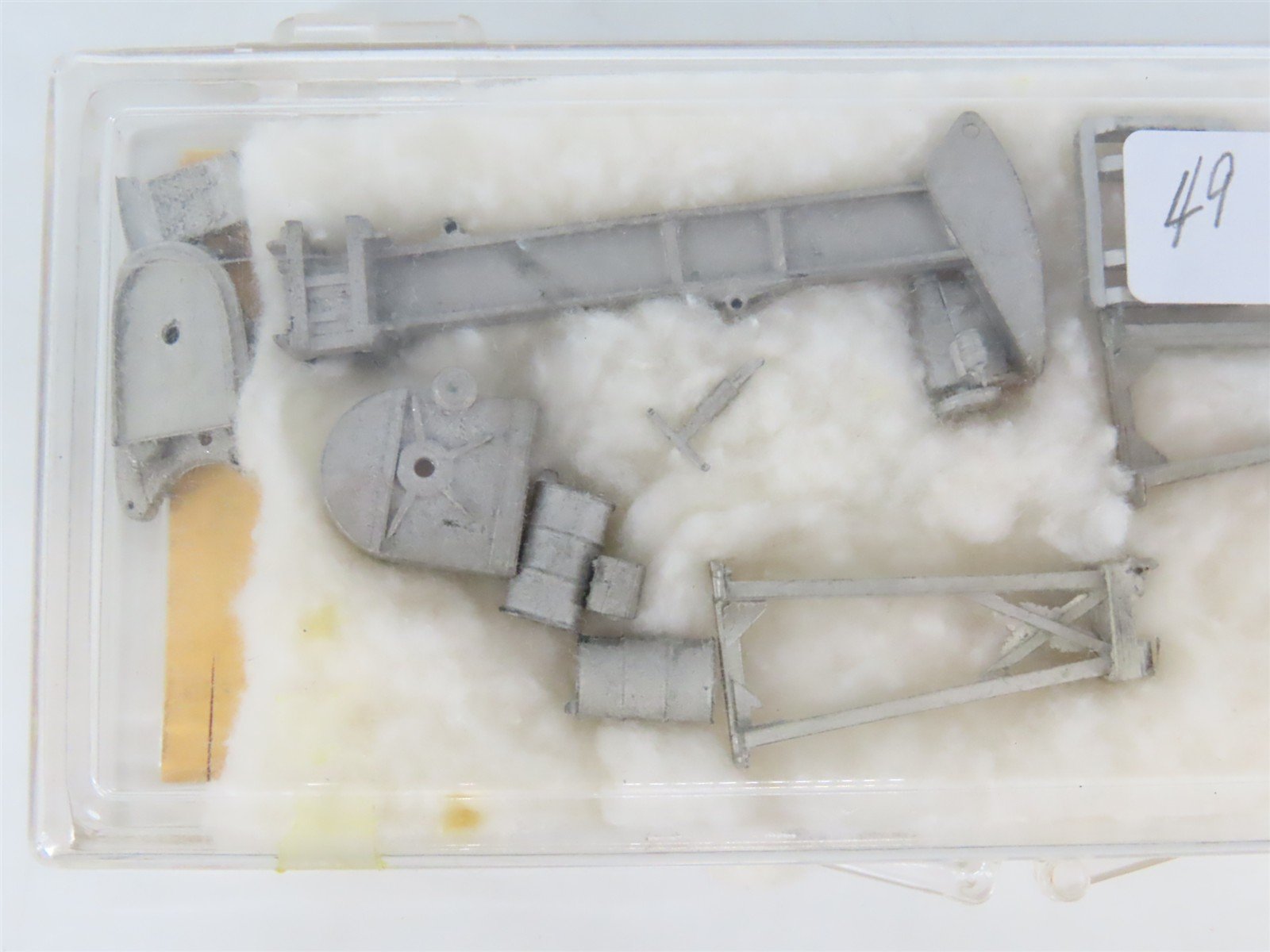 HO 1/87 Scale Rollin's House Miniatures Kit #302 Jenson Oil Well Pump Jack Unit
