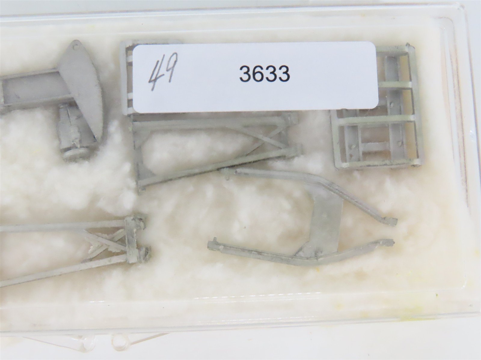 HO 1/87 Scale Rollin's House Miniatures Kit #302 Jenson Oil Well Pump Jack Unit