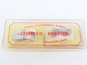 HO 1/87 Scale Model Engineering Works Kit Stiffleg Derrick