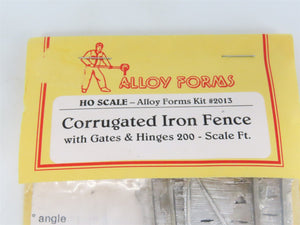 HO 1/87 Scale Alloy Forms Kit #2013 Corrugated Iron Fence 200-Scale Ft