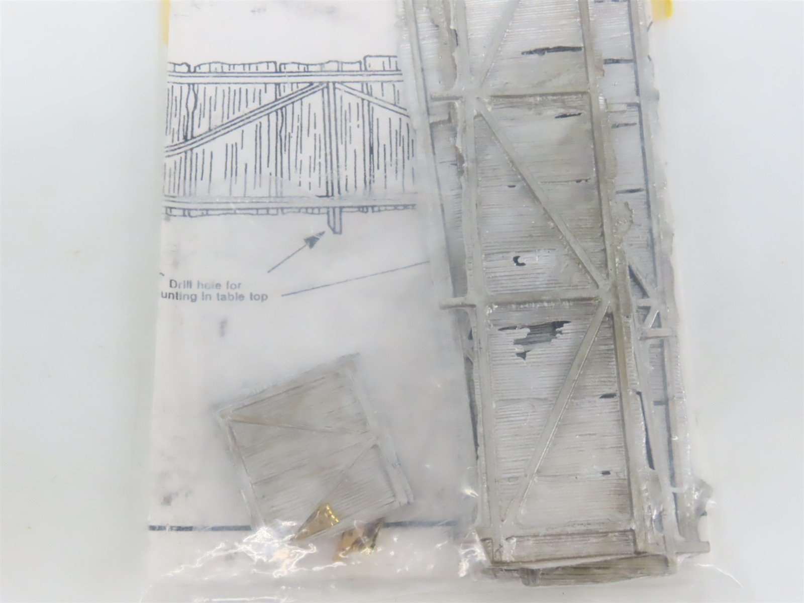 HO 1/87 Scale Alloy Forms Kit #2013 Corrugated Iron Fence 200-Scale Ft