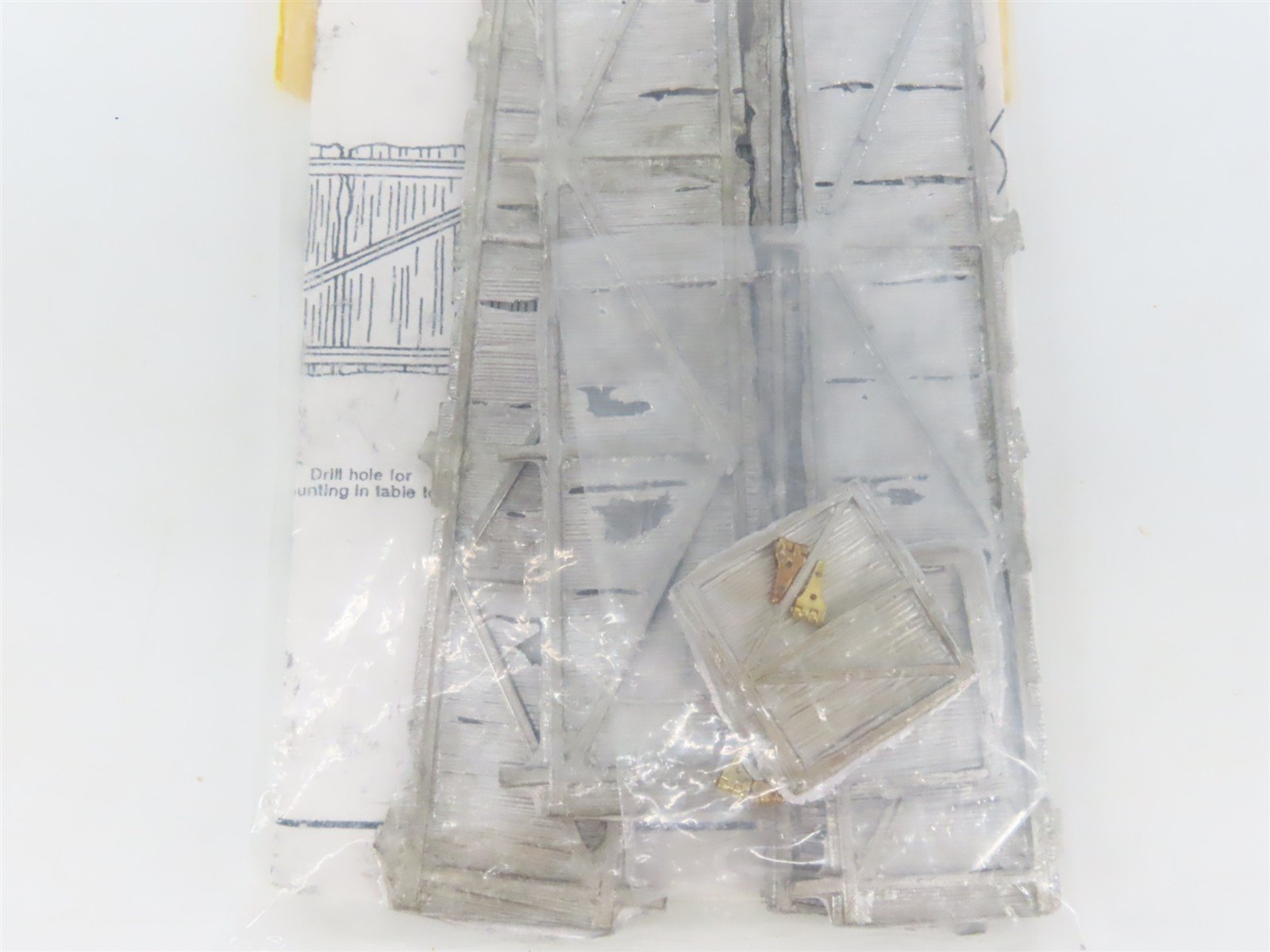 HO 1/87 Scale Alloy Forms Kit #2013 Corrugated Iron Fence 200-Scale Ft