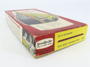 HO Scale StromBecKer Wooden Kit #R200 UP San Francisco E7A Diesel - STATIC MODEL