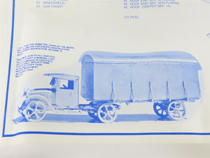 HO 1/87 Scale Structures SS LTD Kit #7115 Kleiber Closed Cab Tractor-Trailer