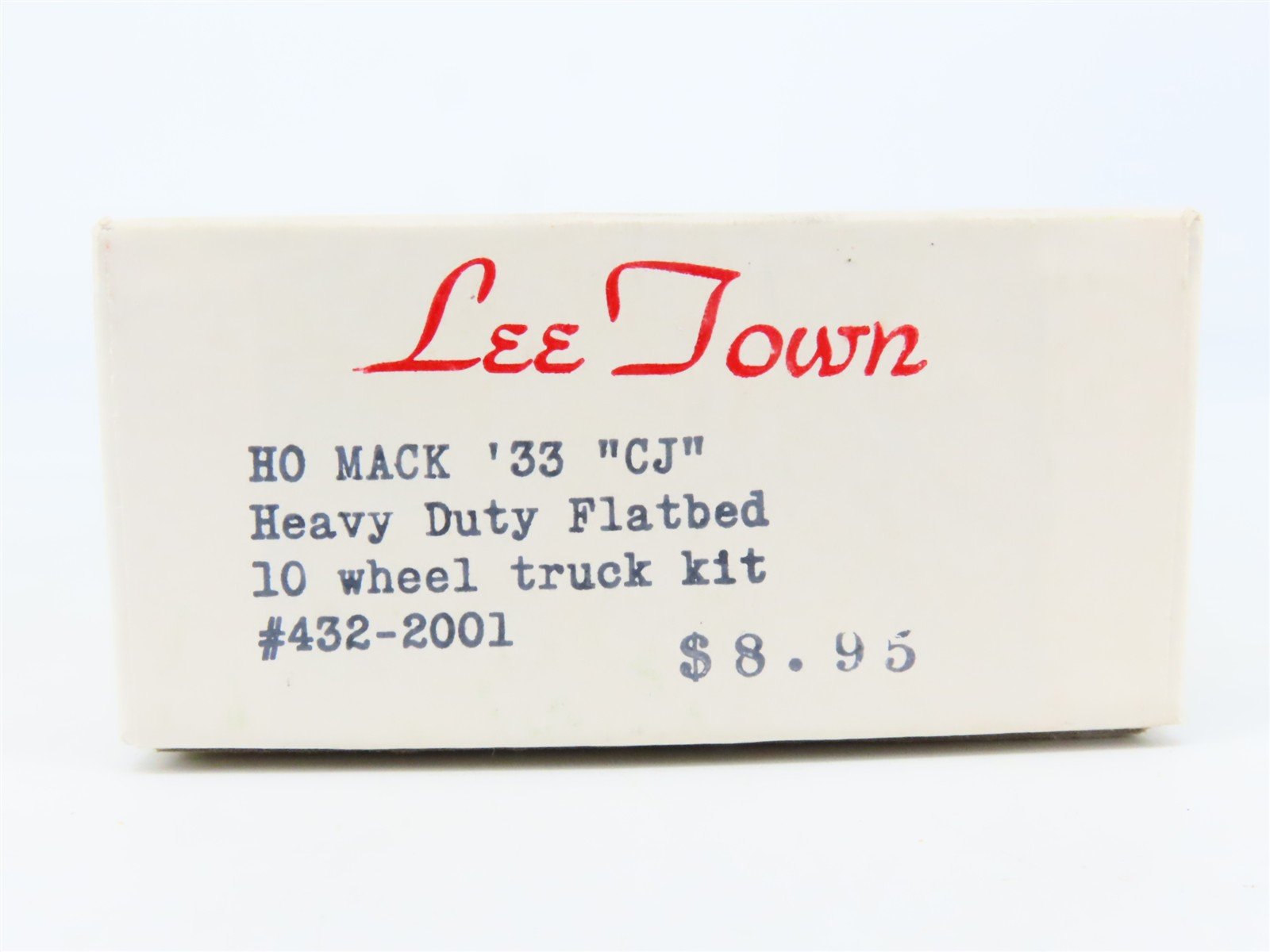 HO 1/87 LeeTown Kit #432-2001 BQ Mack '33 