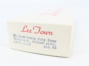 HO 1/87 Scale LeeTown Kit #432-2038 BQ Mack Heavy Duty Ribbed-Side Dump Truck