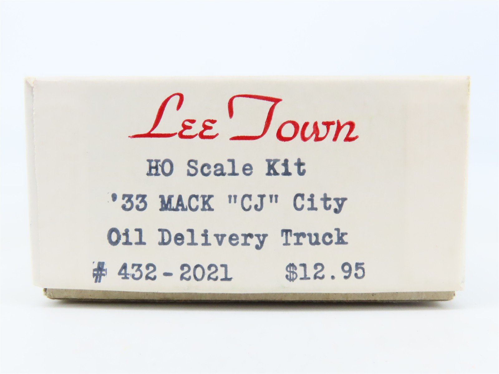 HO 1/87 LeeTown Kit #432-2021 '33 Mack 