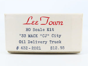HO 1/87 LeeTown Kit #432-2021 '33 Mack 