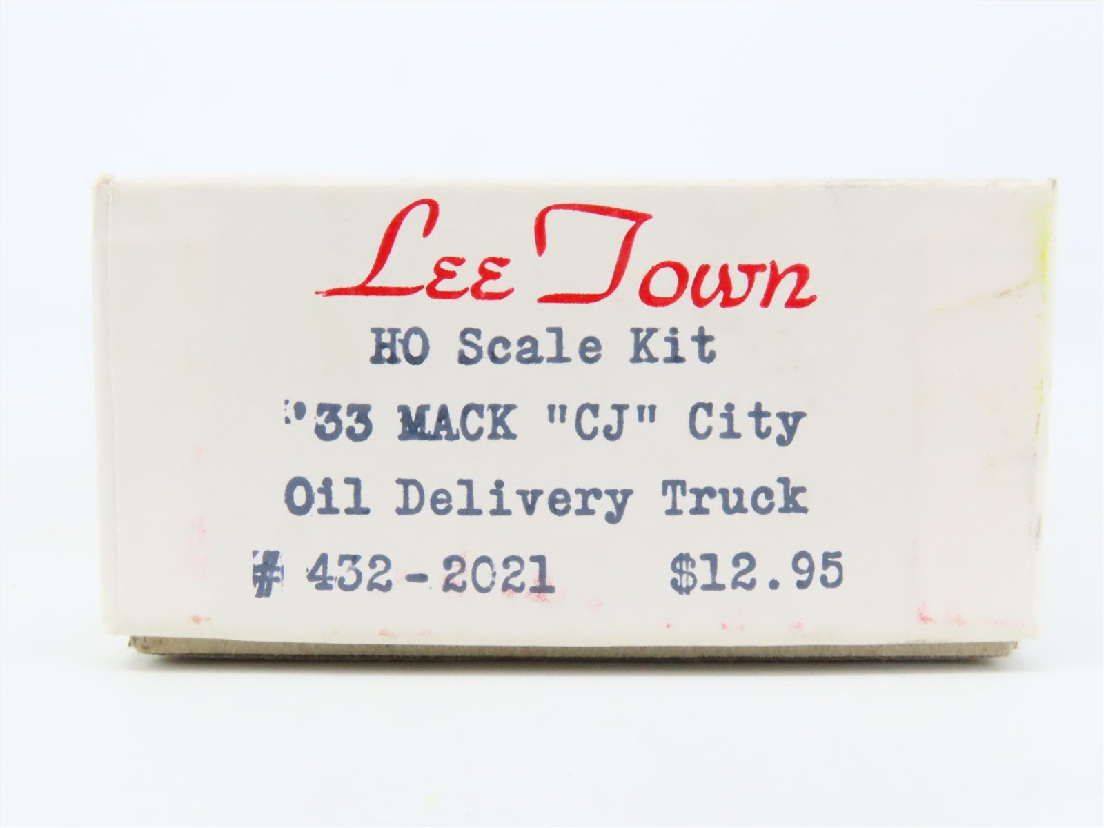 HO 1/87 LeeTown Kit #432-2021 '33 Mack 