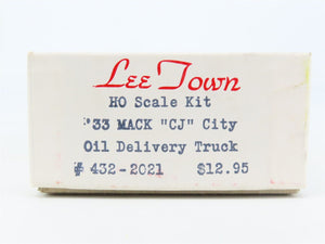 HO 1/87 LeeTown Kit #432-2021 '33 Mack 