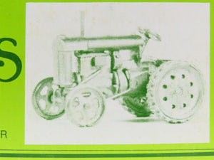 HO 1/87 Scale Wheel Works Kit #WW-115 Fordson Tractor