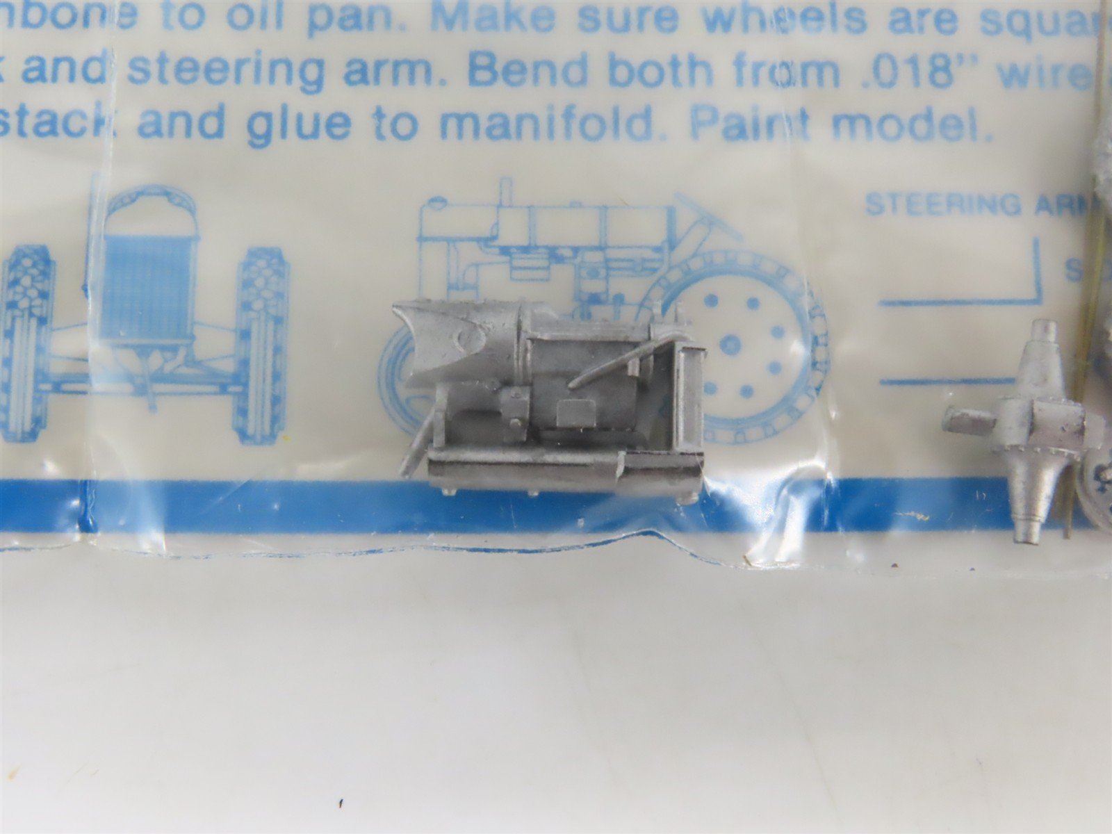HO 1/87 Scale Wheel Works Kit #WW-115 Fordson Tractor