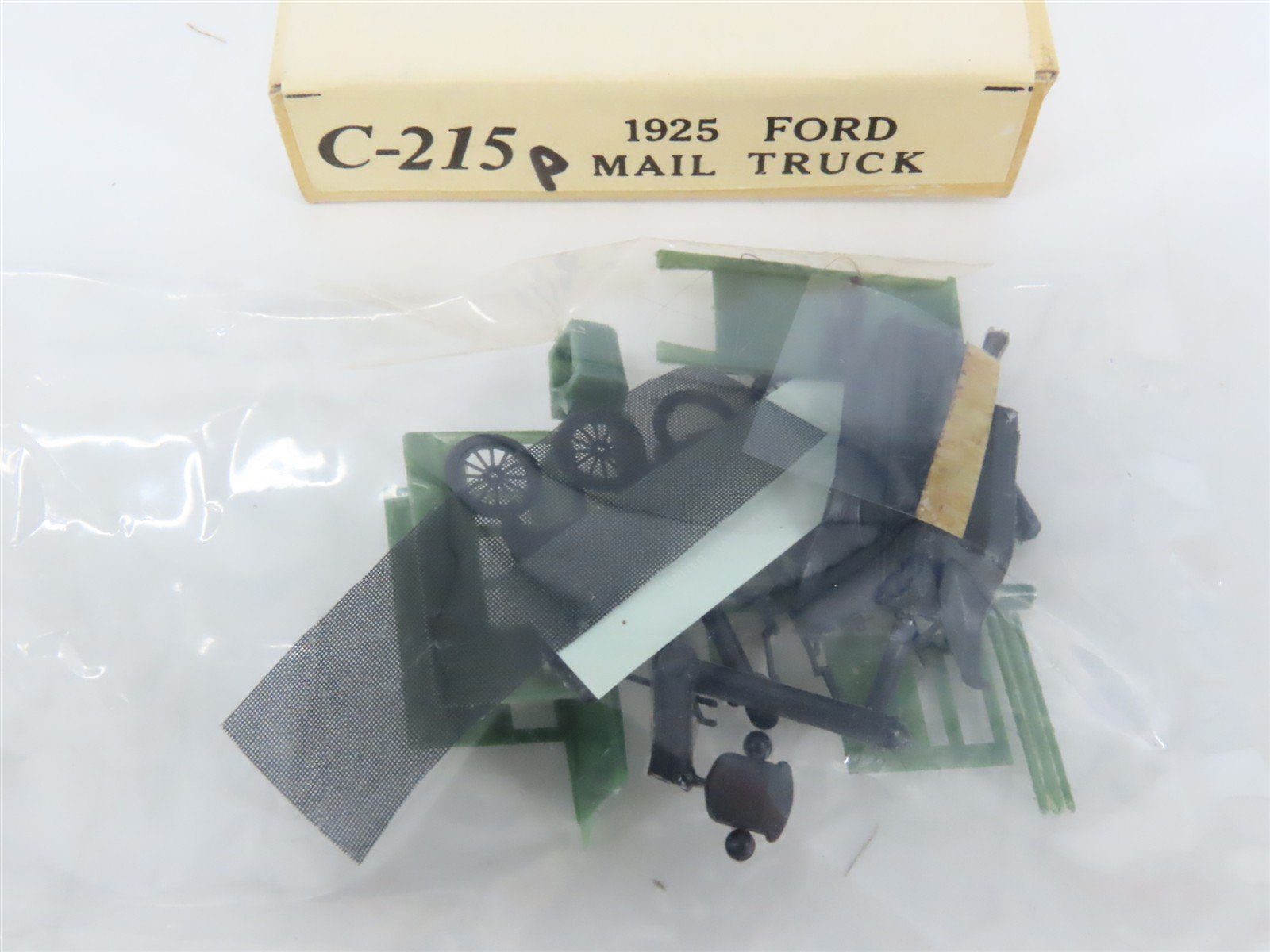 HO 1/87 Scale Jordan Highway Miniatures Kit #C-215 1925 Ford Mail Truck