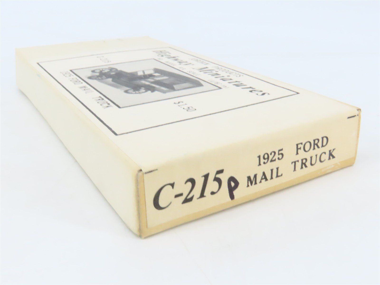 HO 1/87 Scale Jordan Highway Miniatures Kit #C-215 1925 Ford Mail Truck