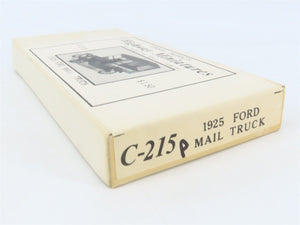 HO 1/87 Scale Jordan Highway Miniatures Kit #C-215 1925 Ford Mail Truck