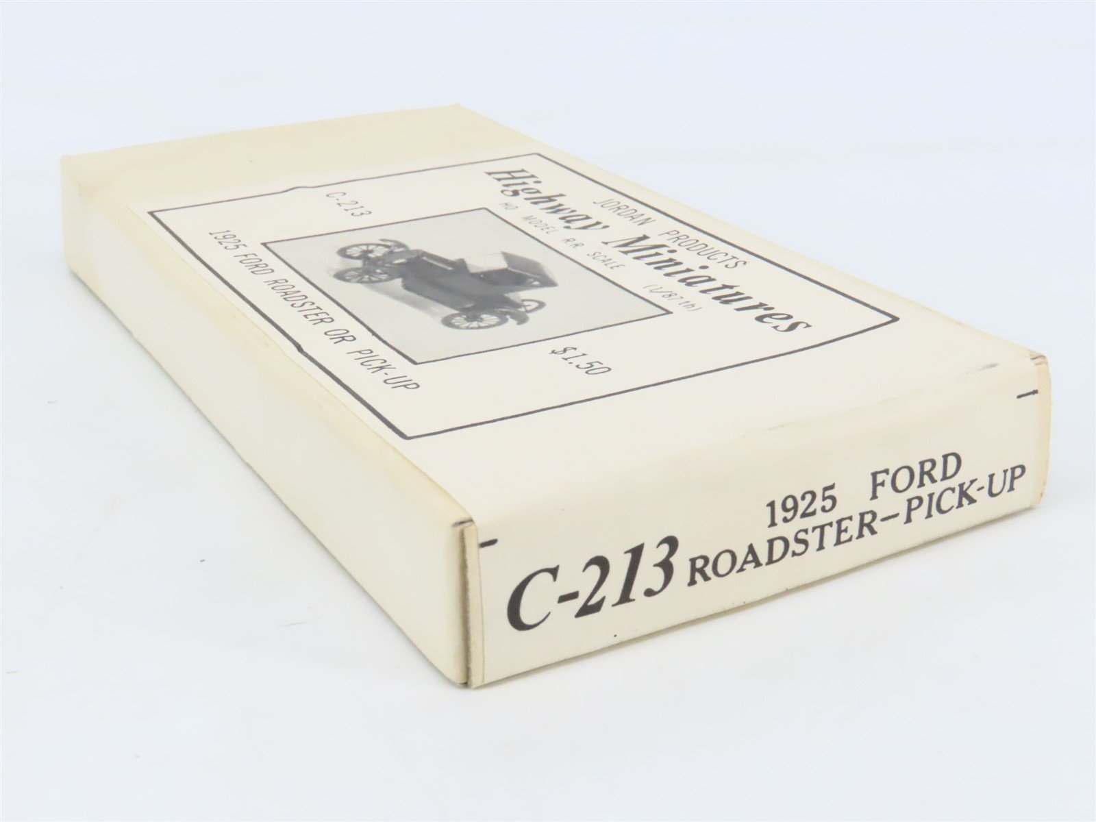 HO 1/87 Scale Jordan Highway Miniatures Kit #C-213 1925 Ford Roadster or Pick-Up