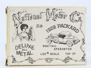 HO 1/87 Scale National Motor Co. Kit #704 1929 Packard Boat-Tail Speedster