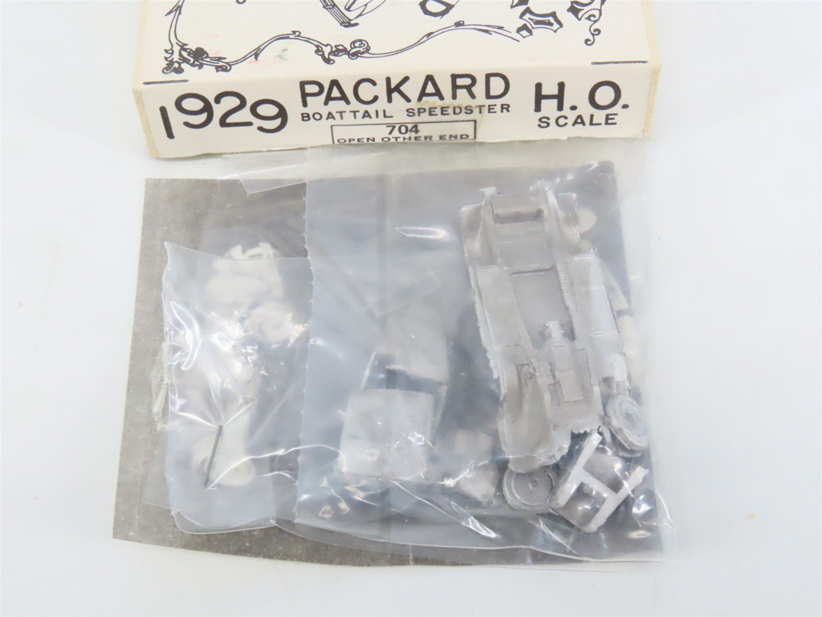 HO 1/87 Scale National Motor Co. Kit #704 1929 Packard Boat-Tail Speedster