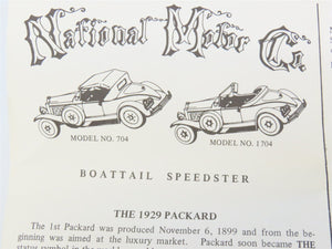 HO 1/87 Scale National Motor Co. Kit #704 1929 Packard Boat-Tail Speedster
