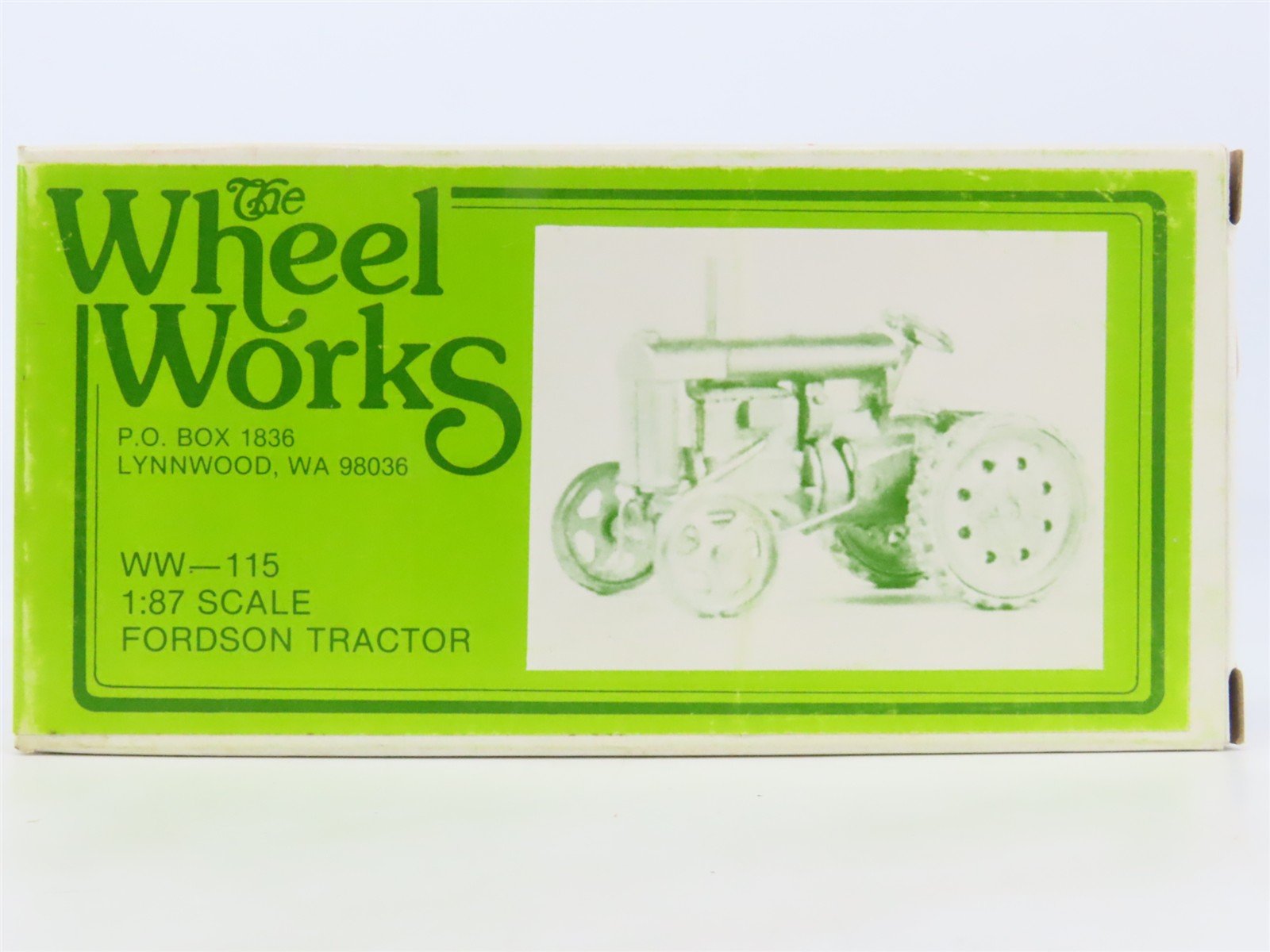 HO 1/87 Scale Wheel Works Kit #WW-115 Fordson Tractor