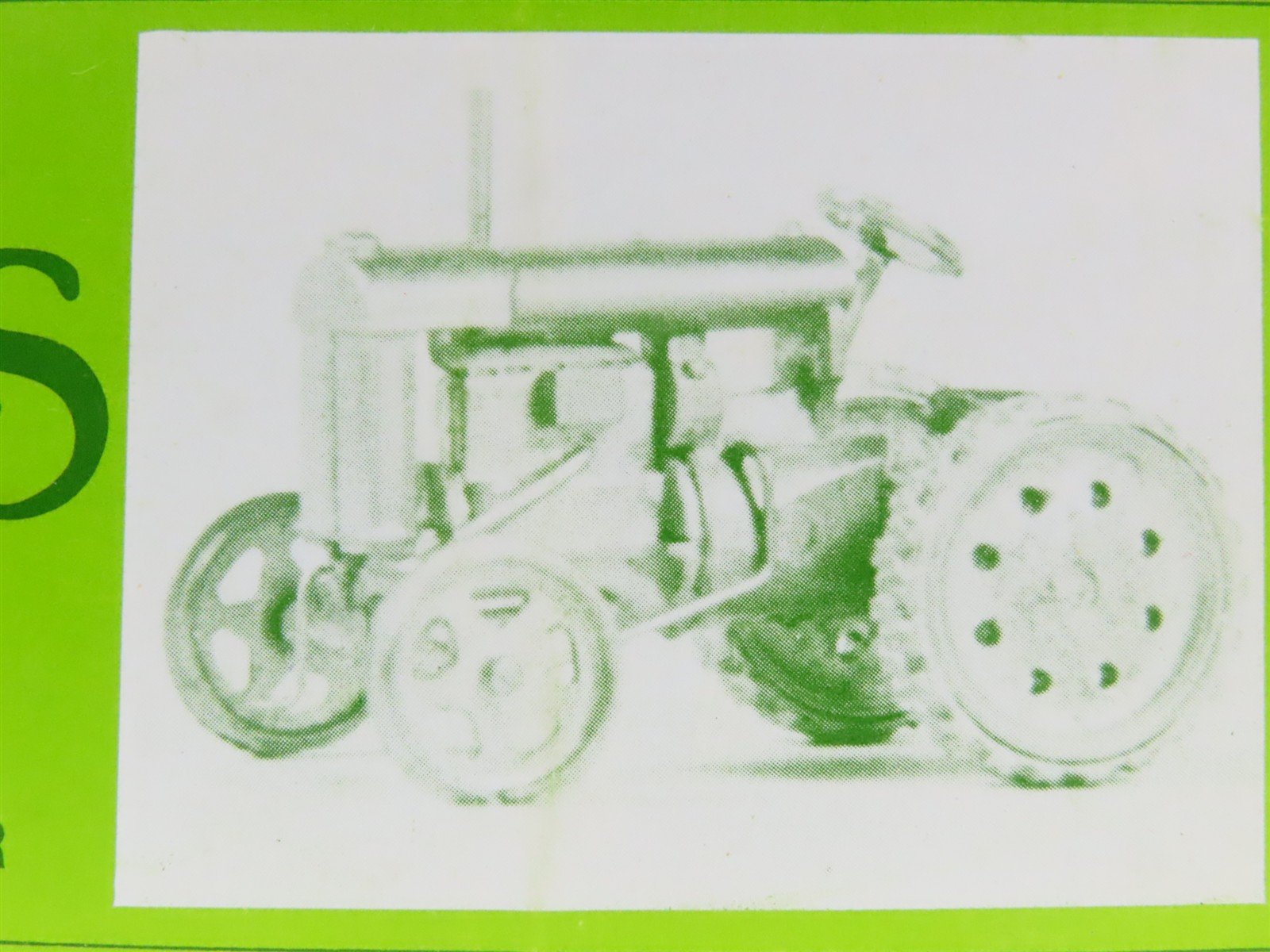 HO 1/87 Scale Wheel Works Kit #WW-115 Fordson Tractor