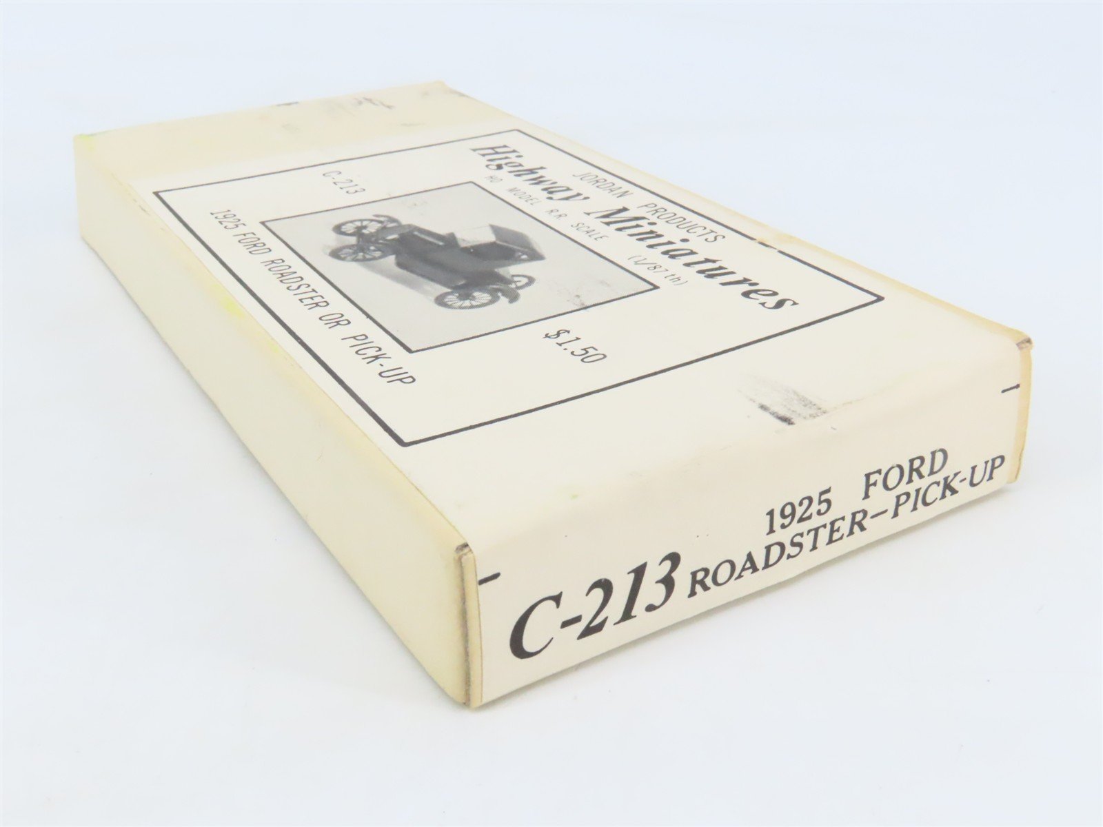 HO 1/87 Scale Jordan Highway Miniatures Kit #C-213 1925 Ford Roadster or Pick-Up