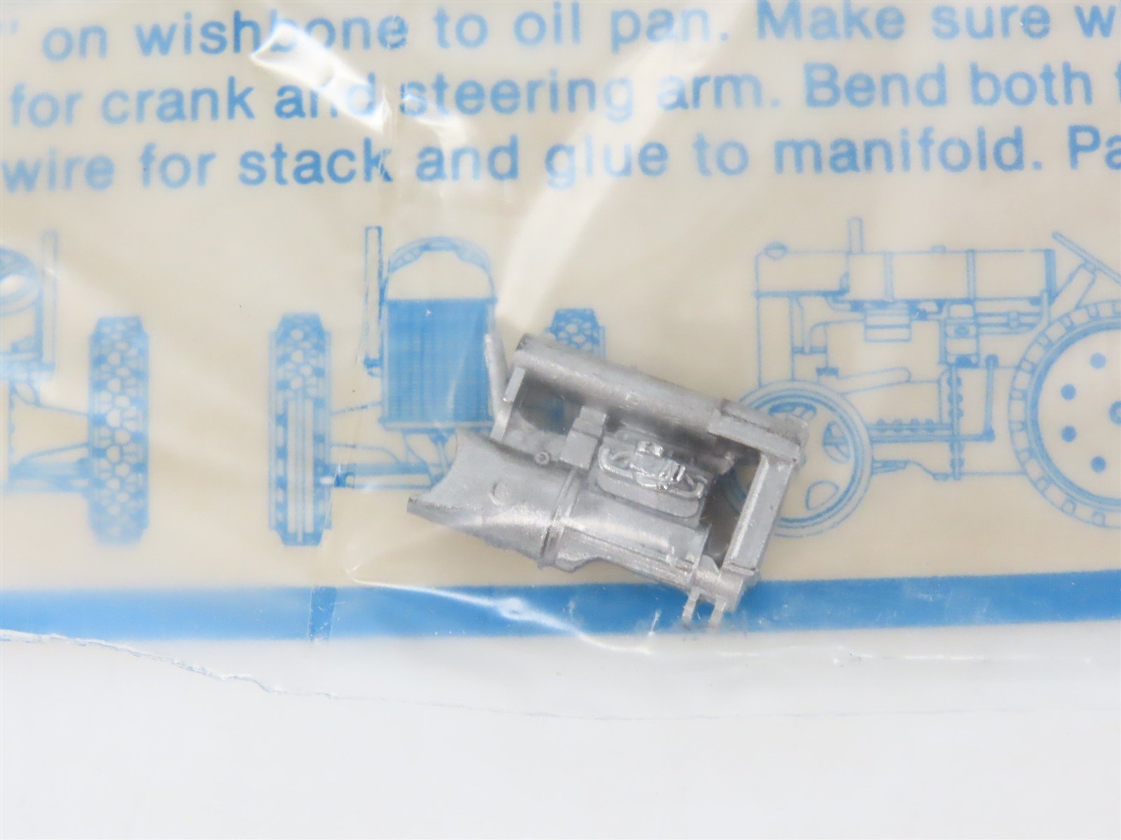 HO 1/87 Scale Wheel Works Kit #WW-115 Fordson Tractor
