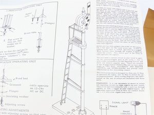 LOT of 2 O 1/48 Scale Walthers 933-572 Manual Semaphore Signals
