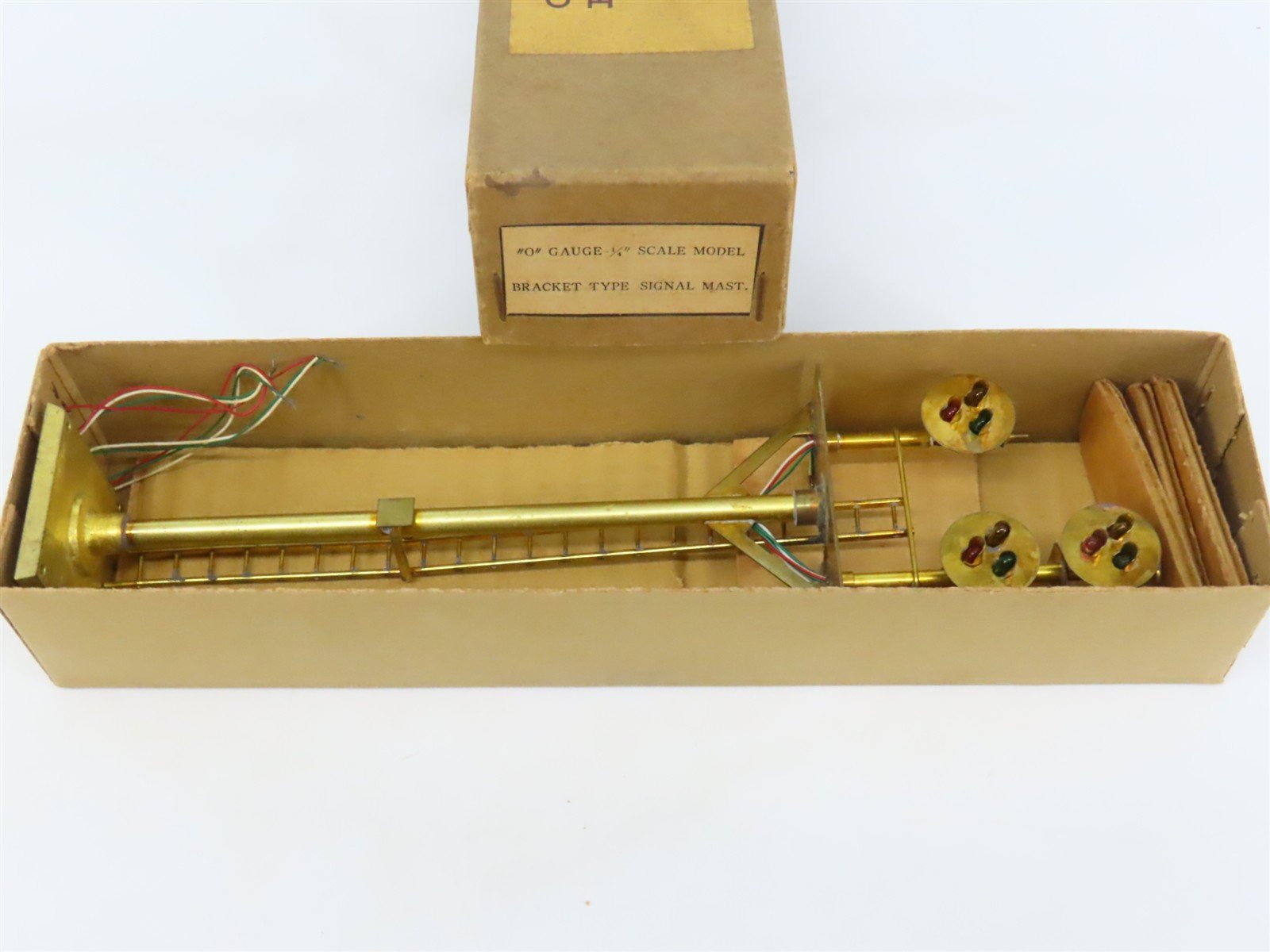 O 1/48 Scale Max Gray BRASS #1041 Junction Bracket Signal