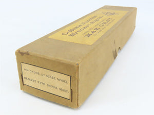 O 1/48 Scale Max Gray BRASS #1041 Junction Bracket Signal
