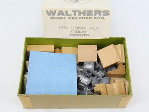 O 1/48 Scale Walthers U673 Observation Passenger Interior Detailing Kit