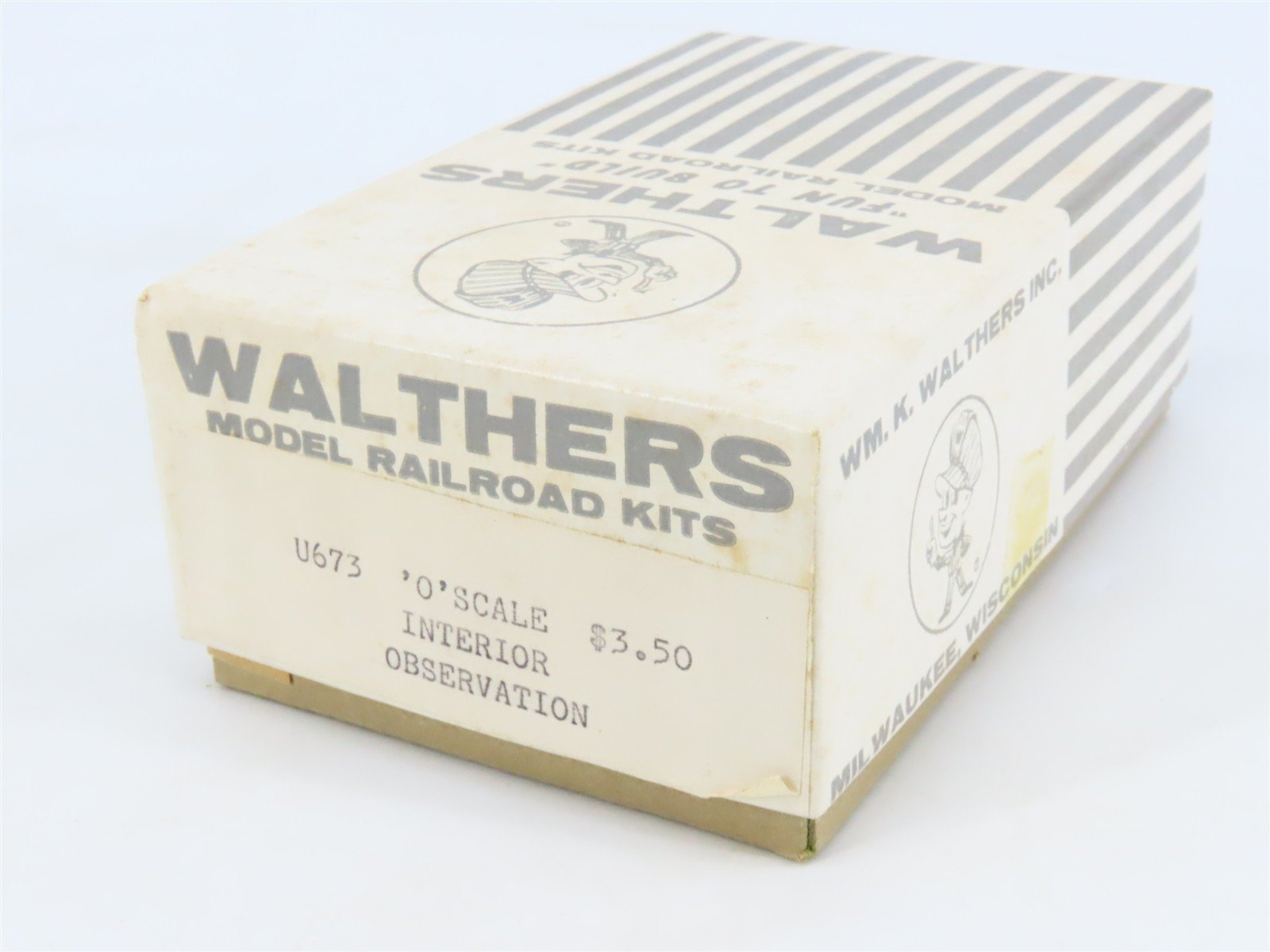O 1/48 Scale Walthers U673 Observation Passenger Interior Detailing Kit