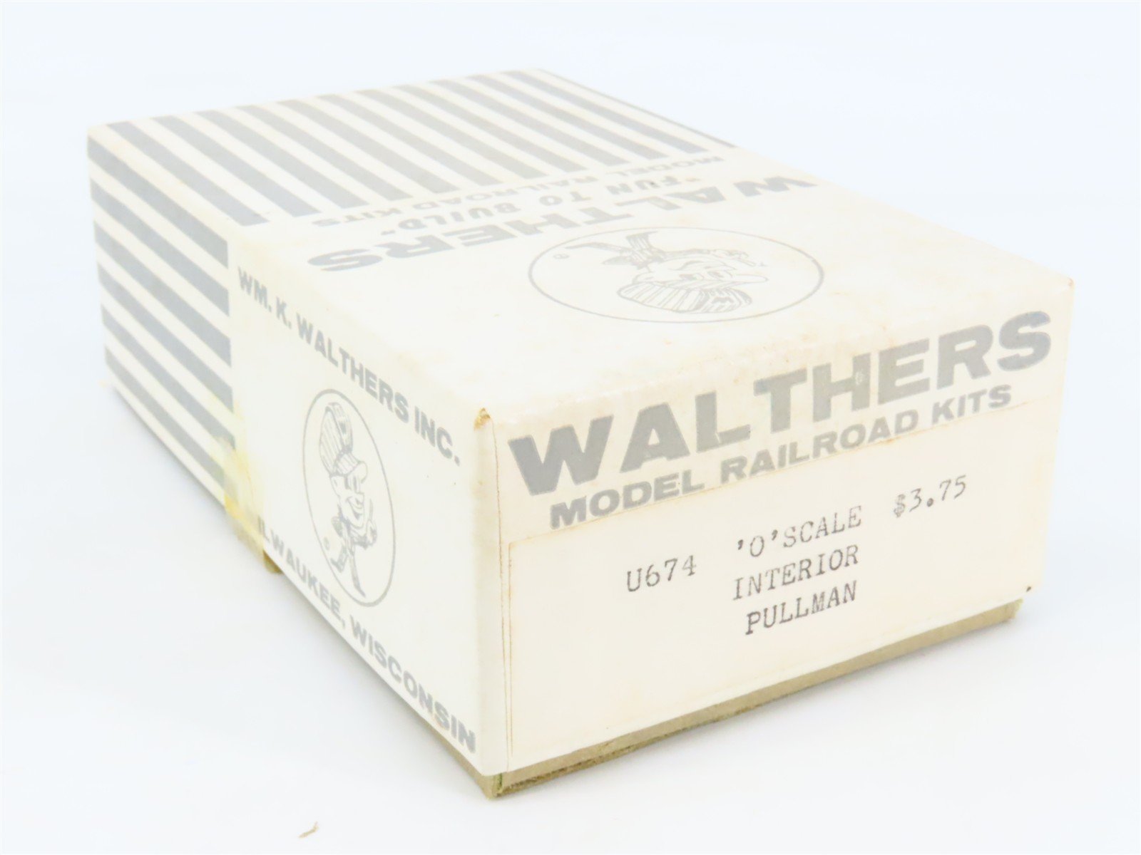 O 1/48 Scale Walthers U674 Pullman Passenger Interior Detailing Kit