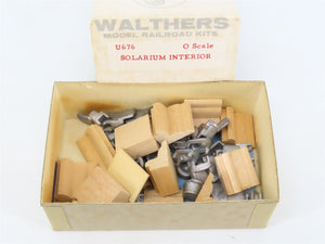 O 1/48 Scale Walthers U676 Solarium Passenger Interior Detailing Kit