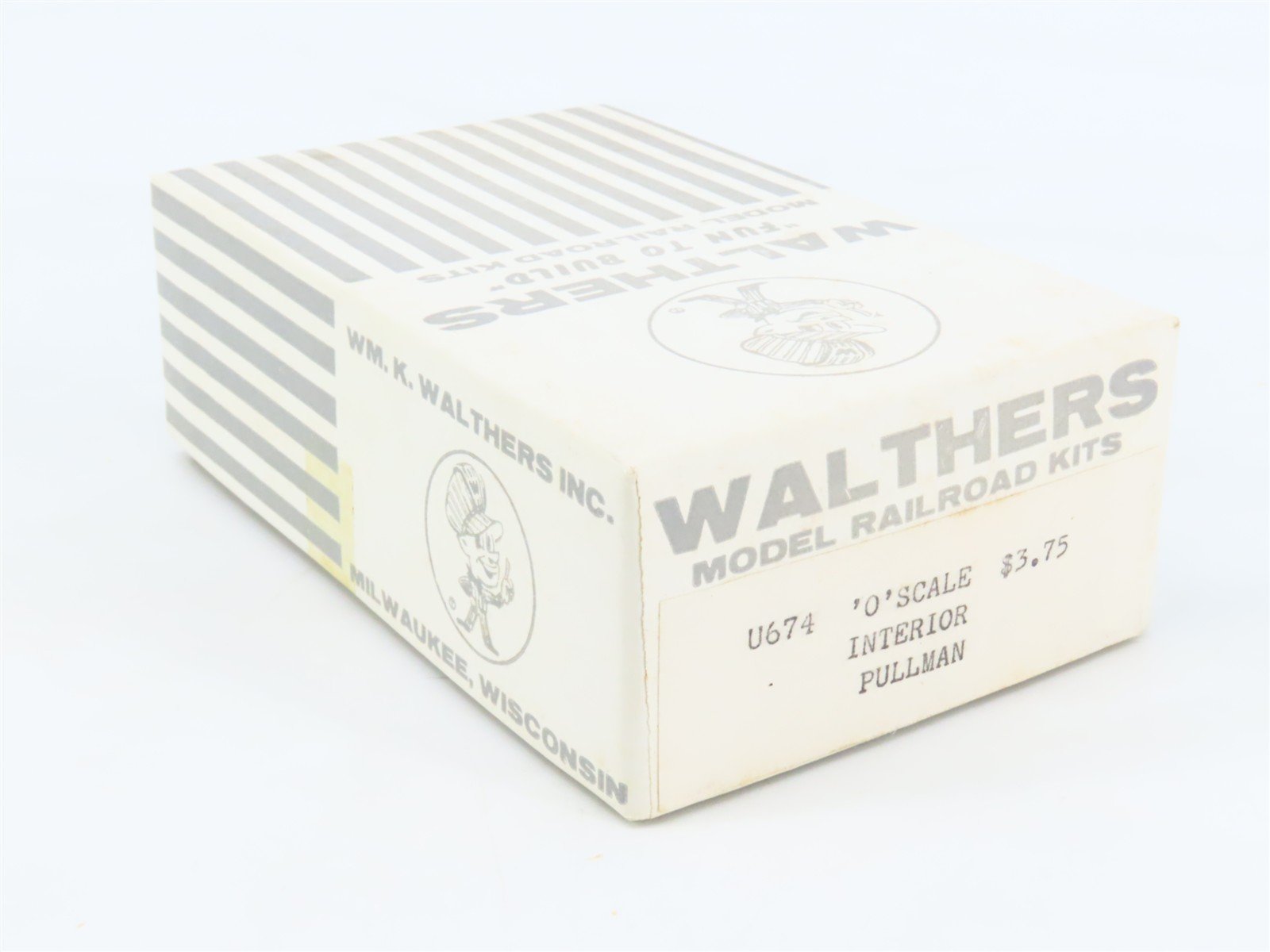O 1/48 Scale Walthers U674 Pullman Passenger Interior Detailing Kit