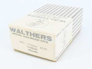 O 1/48 Scale Walthers U674 Pullman Passenger Interior Detailing Kit