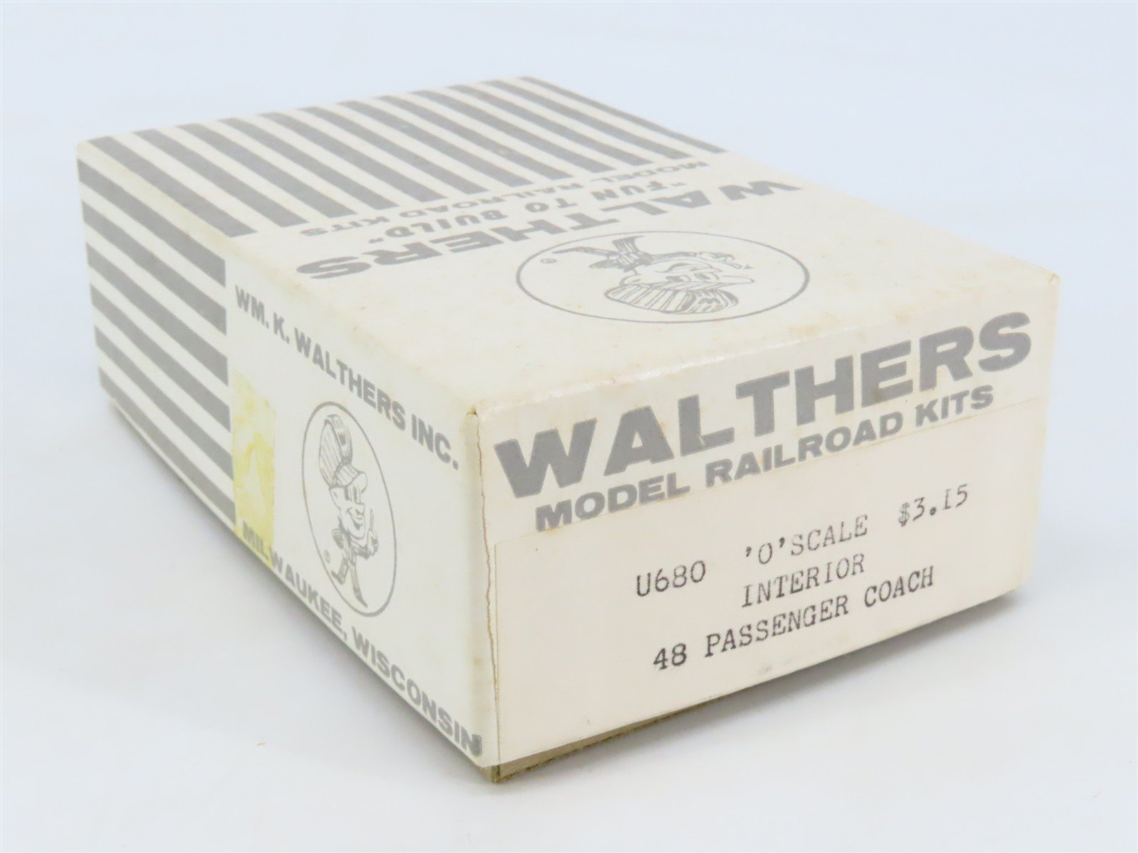 O 1/48 Scale Walthers U680 48-Passenger Coach Interior Detailing Kit