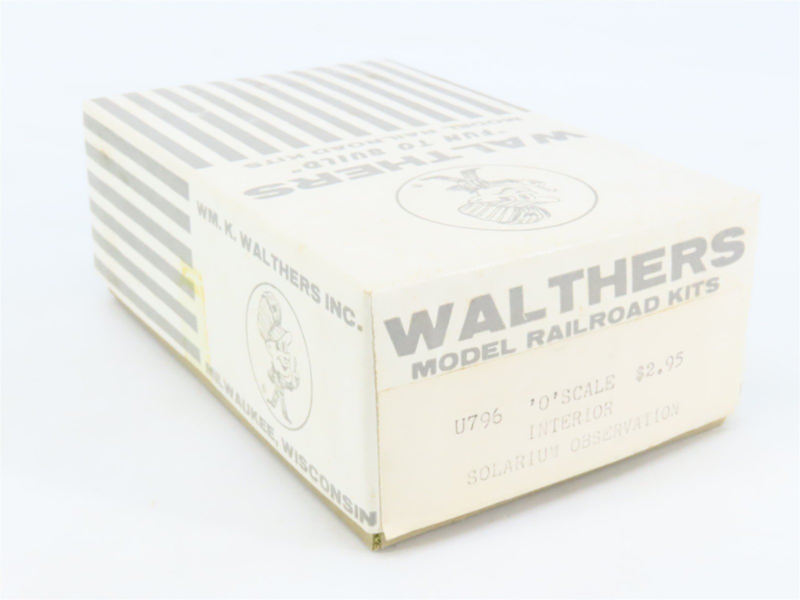 O 1/48 Scale Walthers U796 Solarium Passenger Interior Detailing Kit