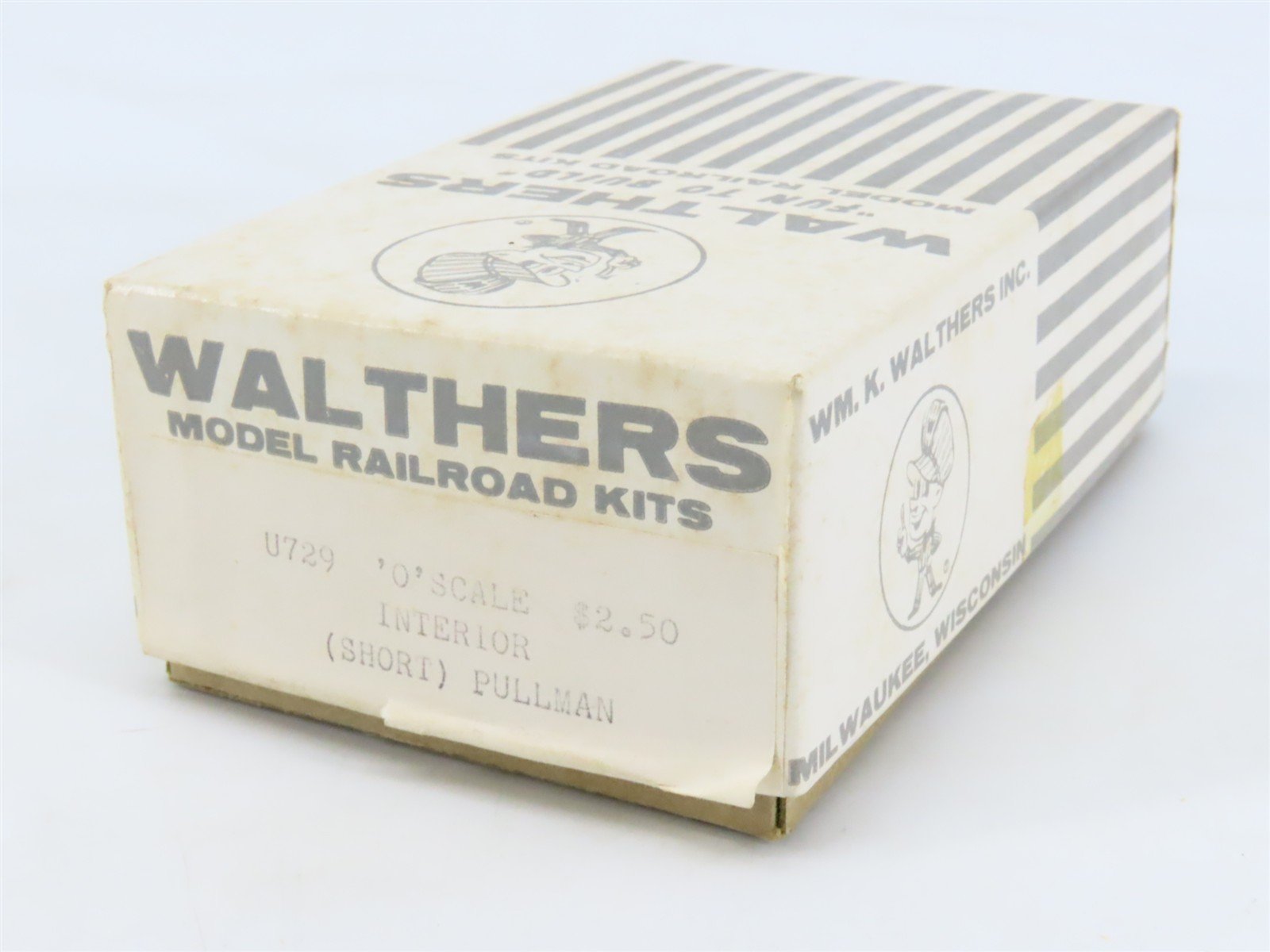 O 1/48 Scale Walthers U729 Short Pullman Passenger Interior Detailing Kit