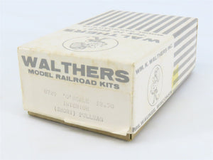 O 1/48 Scale Walthers U729 Short Pullman Passenger Interior Detailing Kit
