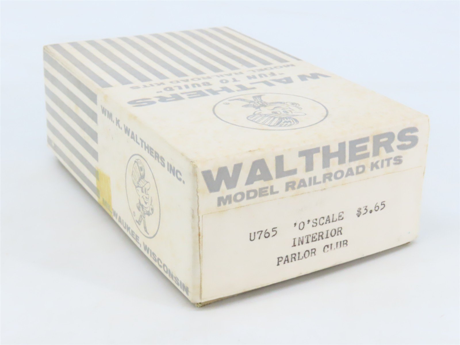 O 1/48 Scale Walthers U765 Parlor Club Passenger Interior Detailing Kit