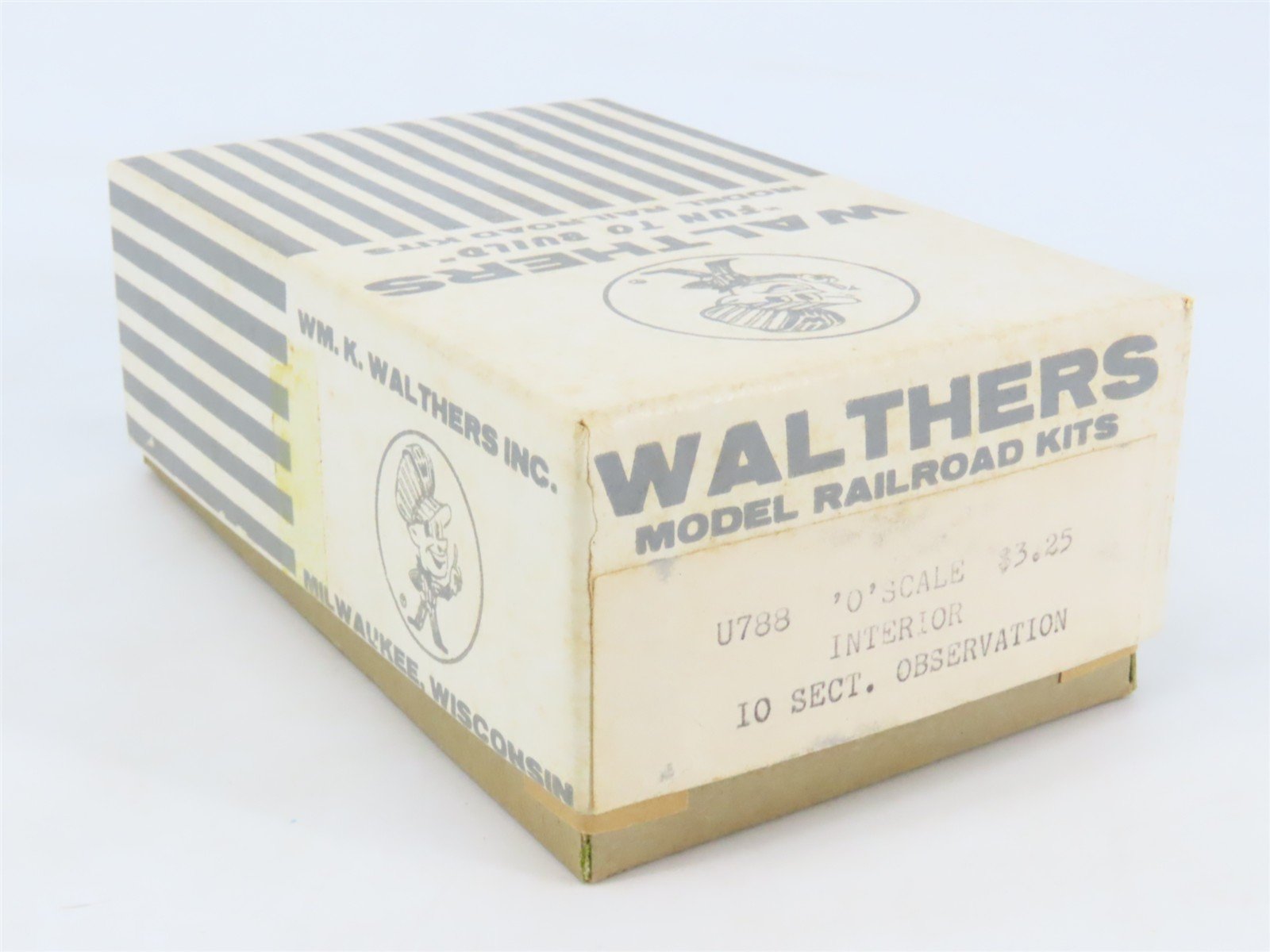 O Scale Walthers U788 10-Section Observation Passenger Interior Detailing Kit