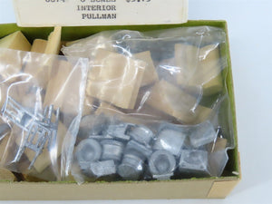O 1/48 Scale Walthers U674 Pullman Passenger Interior Detailing Kit
