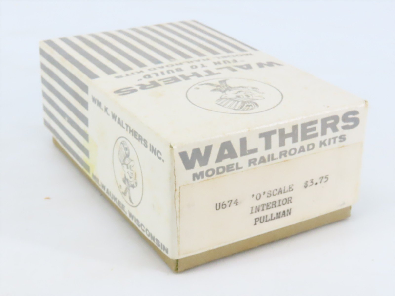 O 1/48 Scale Walthers U674 Pullman Passenger Interior Detailing Kit