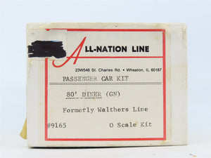 O Scale 2-Rail All-Nation Line Kit #9165 Undecorated GN 80' Diner Passenger Car