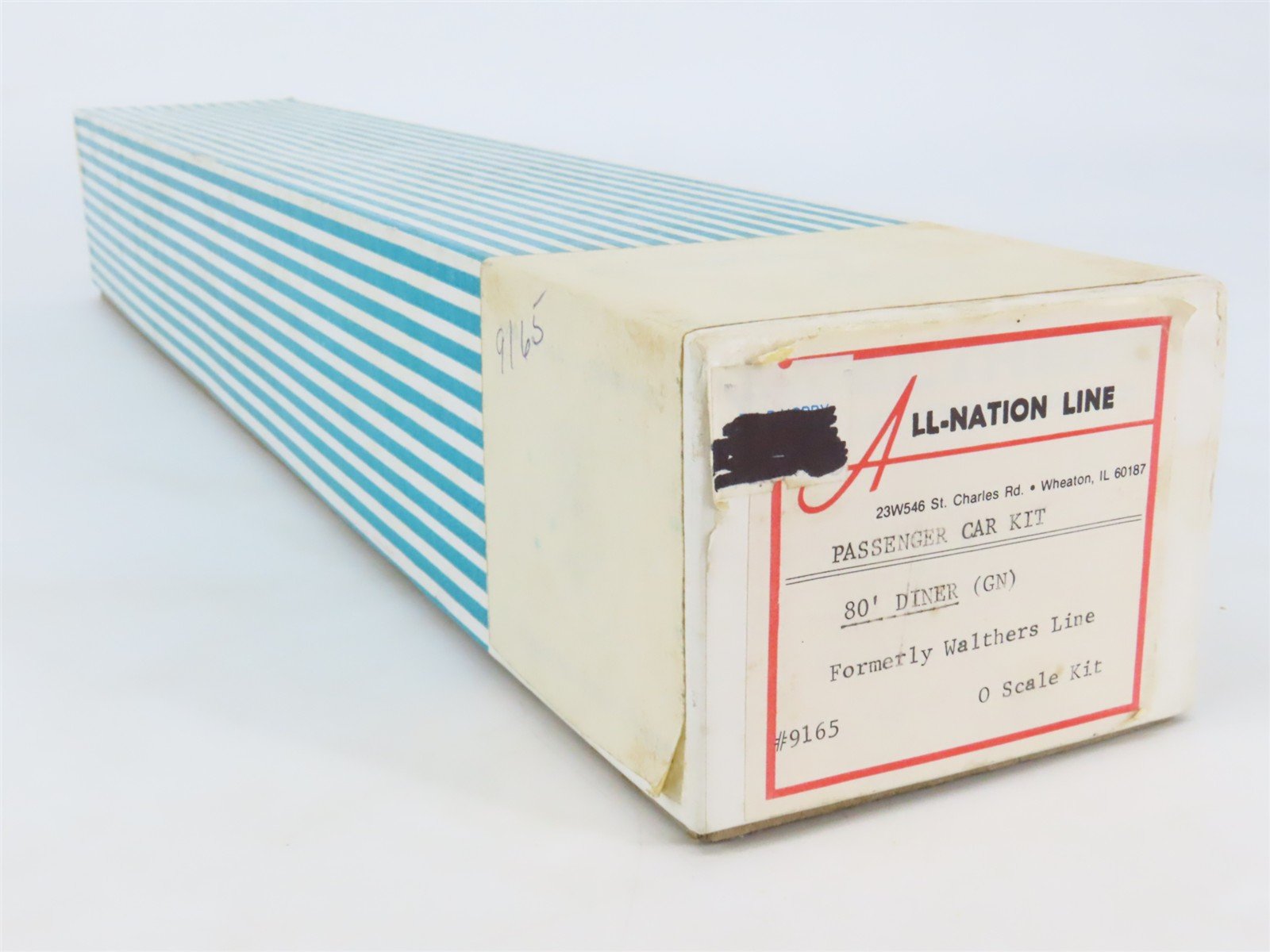 O Scale 2-Rail All-Nation Line Kit #9165 Undecorated GN 80' Diner Passenger Car