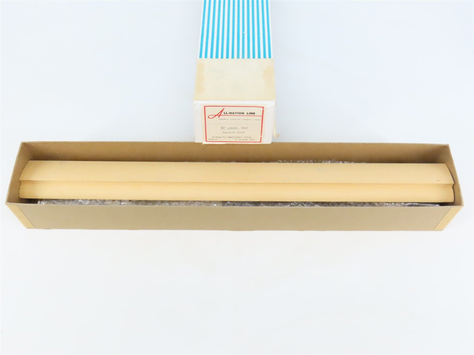 O Scale 2-Rail All-Nation Line Kit #9165 Undecorated GN 80' Diner Passenger Car