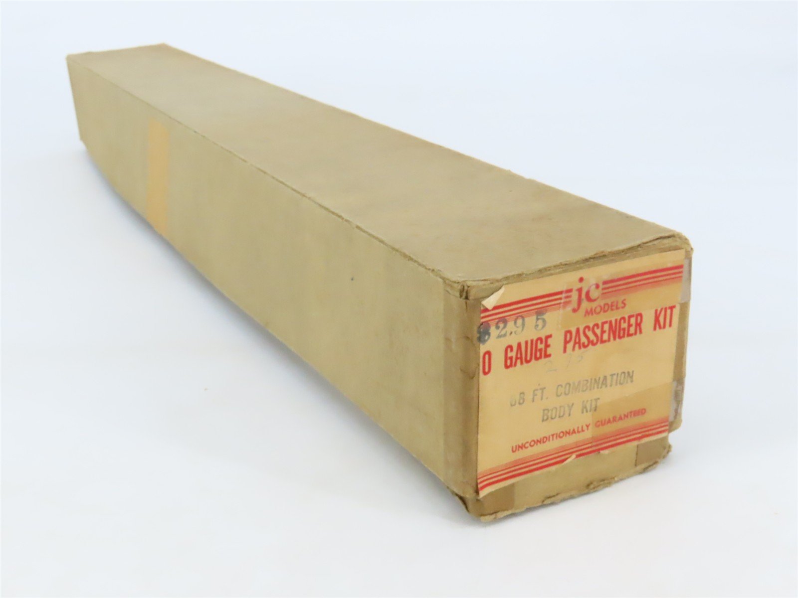 O Scale 2-Rail JC Models Kit Undecorated 68' Combine Passenger Car